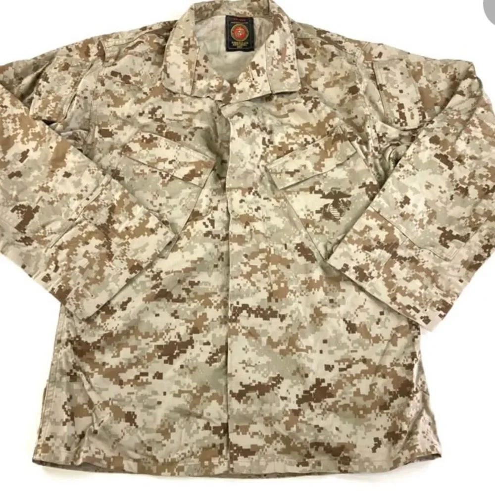 VTG US ARMY PROPPER INTERNATIONAL INC CAMUFLAJE UNIXES 287559 SIZE Medium Long